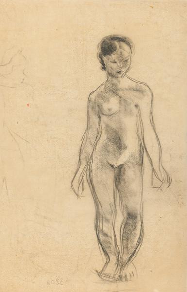 Esquisse d'un nu féminin, Indochine, circa 1930