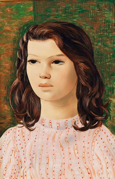 Jeune fille au corsage rose, 1947 Moïse KISLING