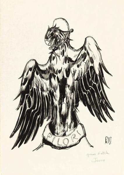 Aigle au pilori, c. 1919