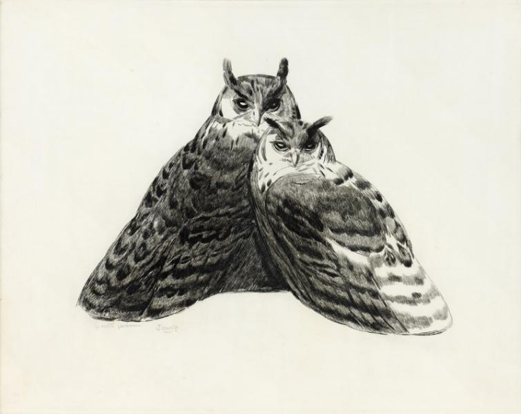 Couple de Grands Ducs, c. 1931