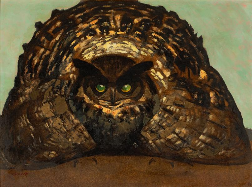 Grand Duc ébouriffé, c. 1928