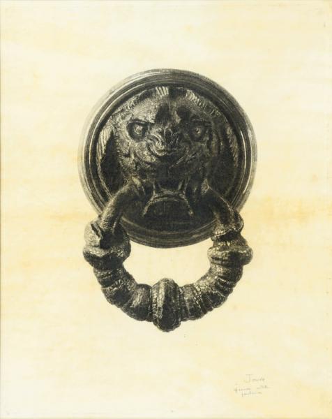 Marteau de porte, 1931