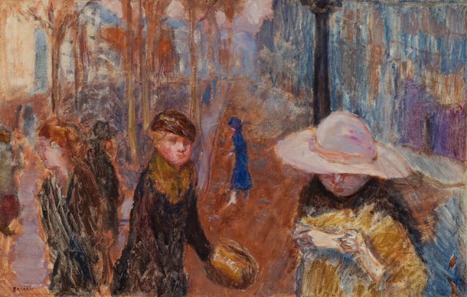 Promenade à Paris, circa 1911 Pierre BONNARD