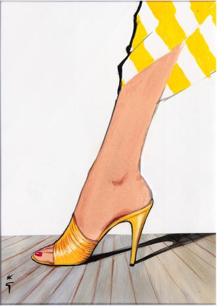 En talon jaune, Garolini