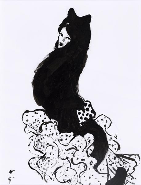 Beauté féline, circa 1970