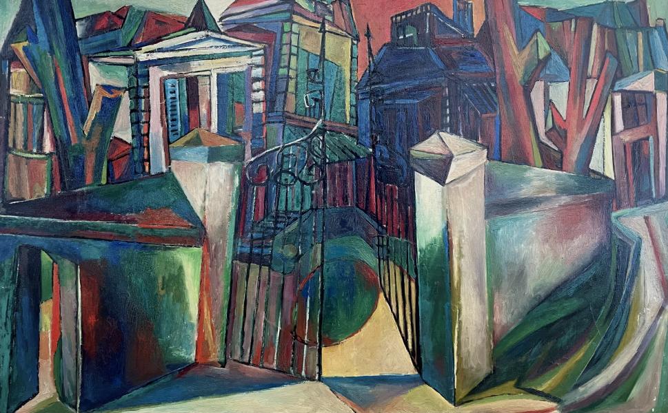 La vieille grille, février 1960 Georges-Henri PESCADERE