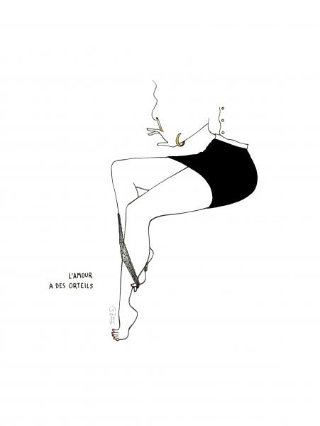 L'amour a des orteils