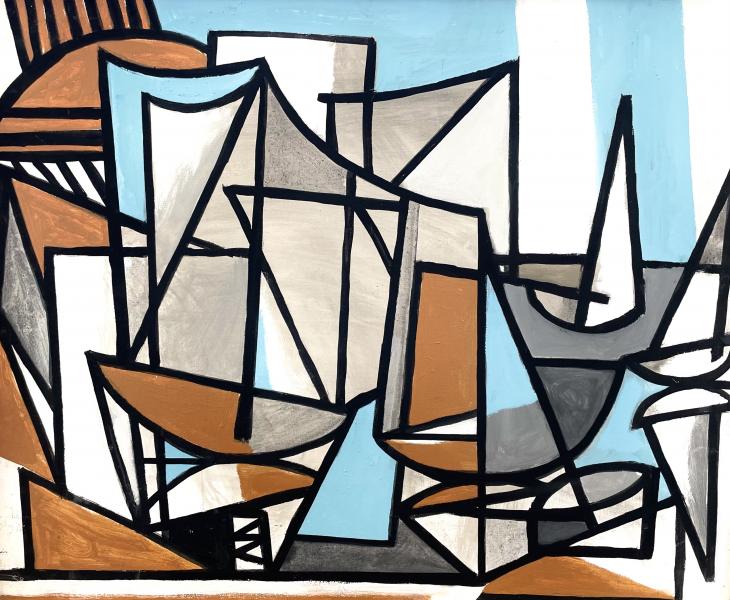 Composition maritime, août 1991 Georges-Henri PESCADERE