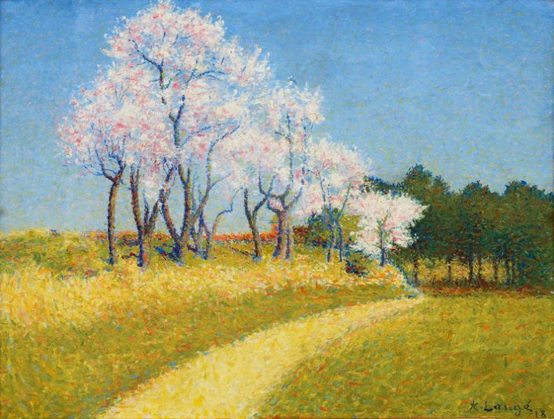 Chemin au printemps, 1918