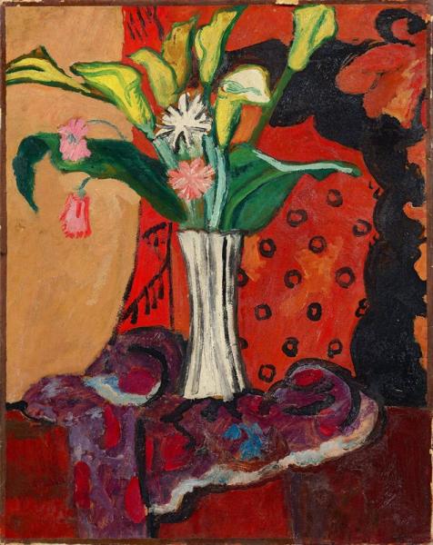 Nature morte aux arums, 1914.
