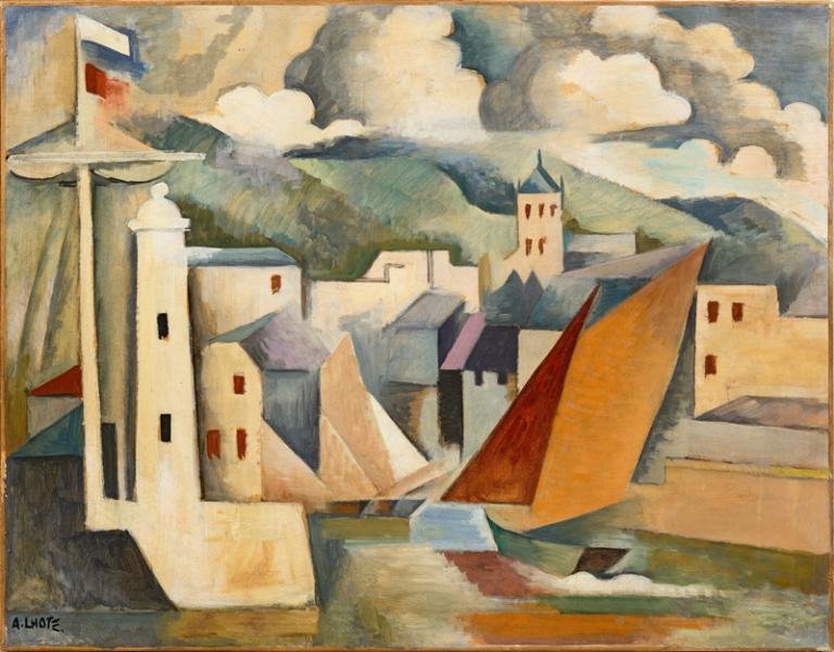 Port méditerranéen, 1930 André LHOTE
