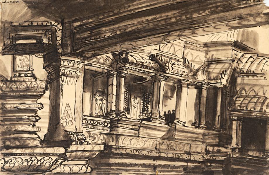 Indochine, Angkor Vat, circa 1920
