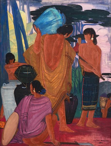 Vietnam, Femmes des hauts plateaux, Dalat, 1950