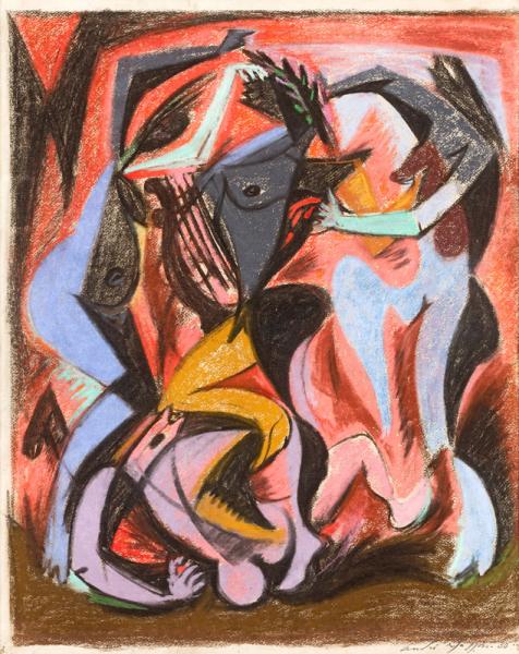 MASSACRE, ORPHÉE ET LES MÉNADES, 1930