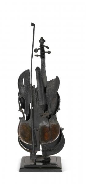 Sans titre (violon brûlé), 2004