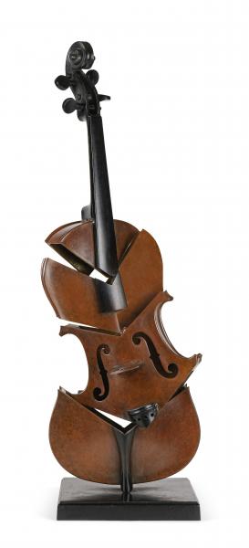 Violon coupé II, Hommage à Picasso, 2004