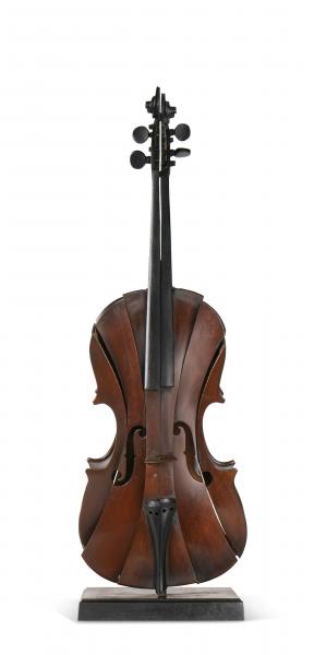 Violon coupé III, 2004  ARMAN