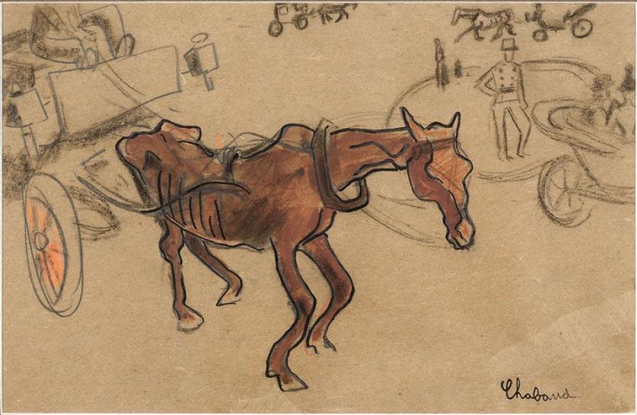 Cheval de fiacre.