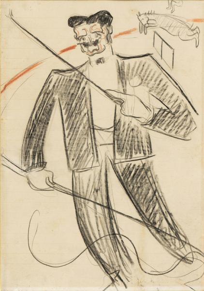Scène de cirque, vers 1907