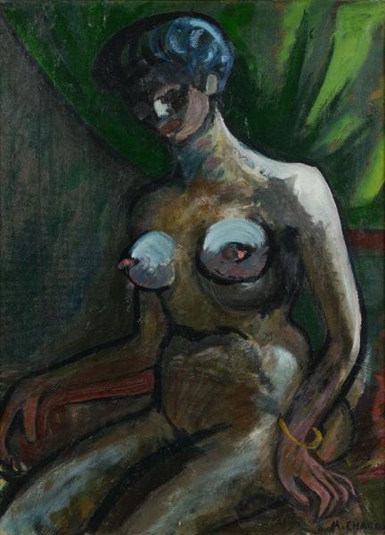 Nu vert, 1912.