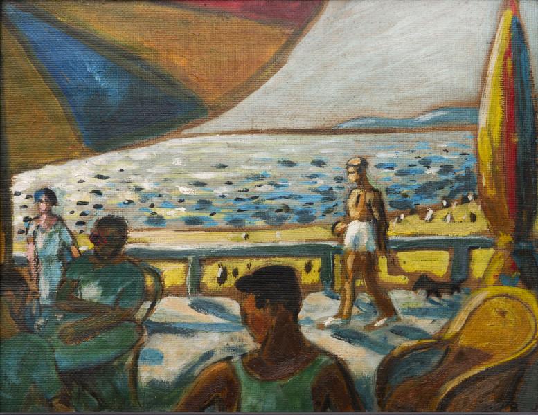 Souvenir d’un séjour sur la Côte d’Azur.