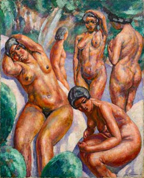 Femmes au bain, 1931 Augustin CARRERA