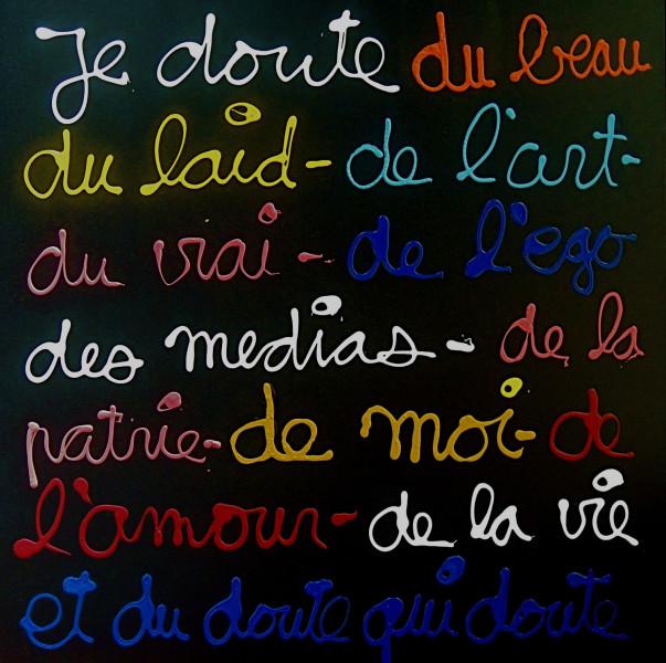 Je doute...