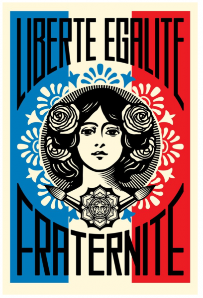 Liberté Égalité Fraternité, 2018