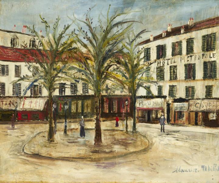 L’Hôtel Métropole, circa 1912-14 Maurice UTRILLO