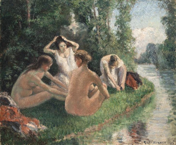 Baigneuses, 1895 Camille PISSARRO
