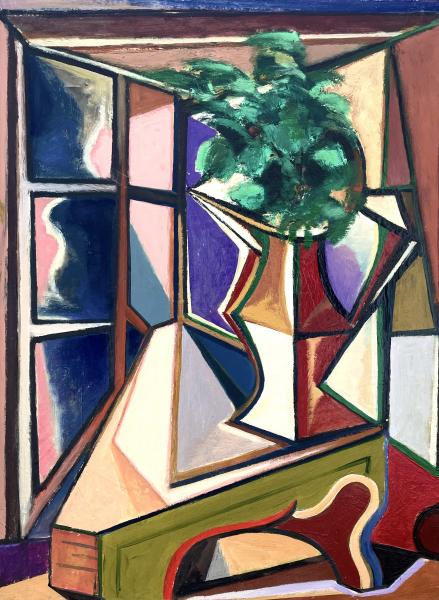 Feuillage dans un broc, 1977-1981 Georges-Henri PESCADERE