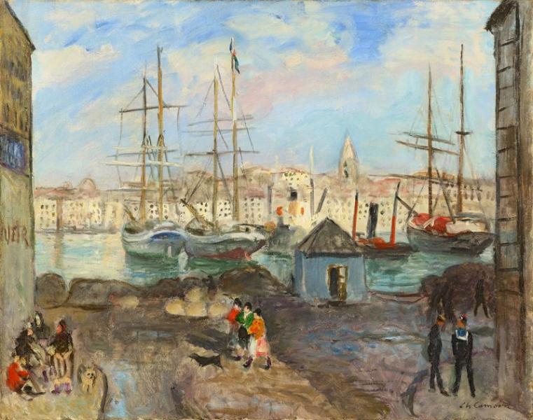 Le Port de Marseille, 1928.