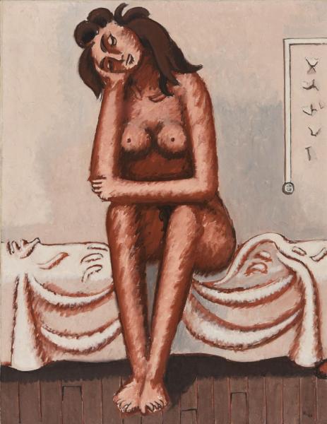Nu accoudé, 1948