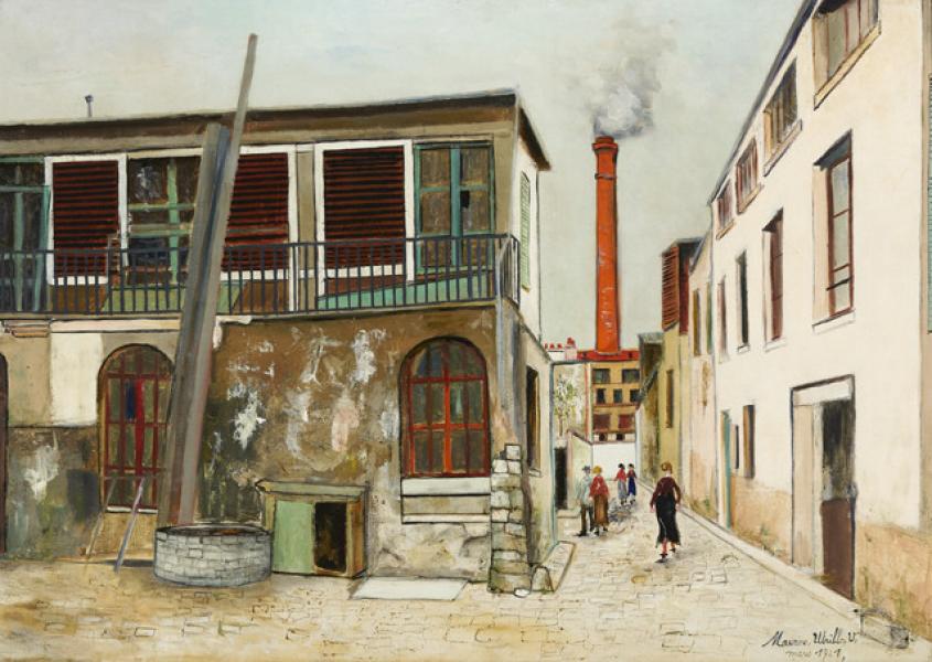 Ruelle des Gobelins à Paris, 1921