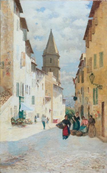 Montée des Accoules à Marseille  de CUGIS