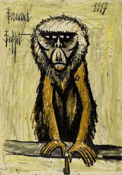 Cynocéphale, 1997 Bernard BUFFET
