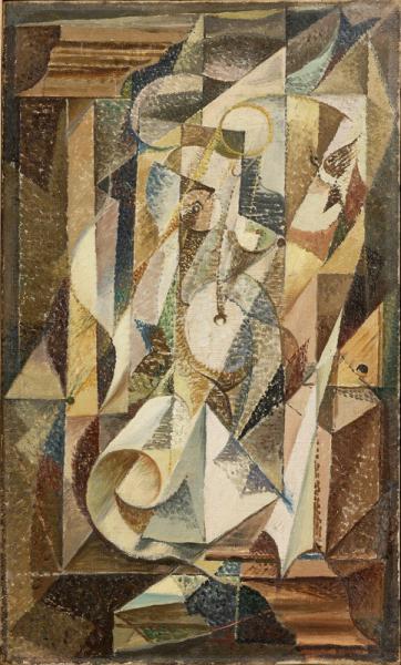 FEMME TENANT UN OISEAU, 1924-25