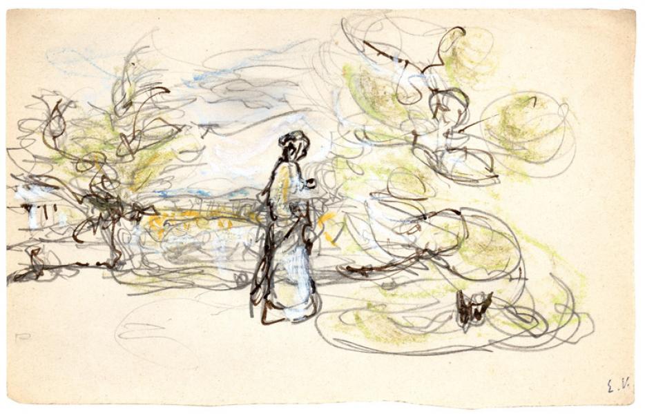 Femme au jardin, 1908