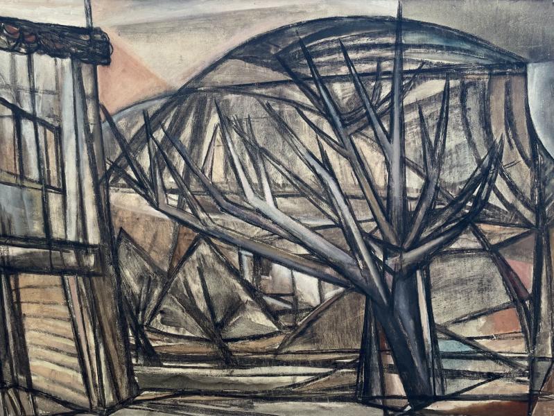 Arbre dénudé, août 1975 Georges-Henri PESCADERE