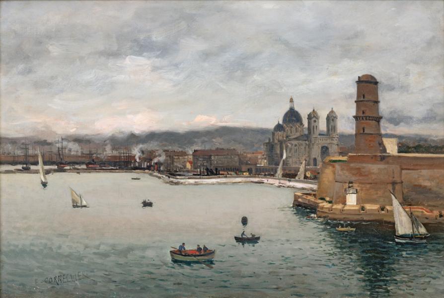 Entrée du port de Marseille Etienne CORNELLIER