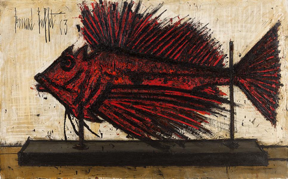 La rascasse rouge, 1963 Bernard BUFFET