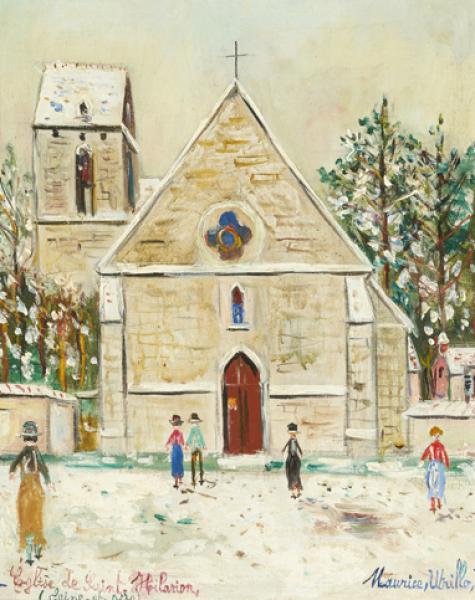 Eglise Saint-Hilarion (Yvelines), circa 1940