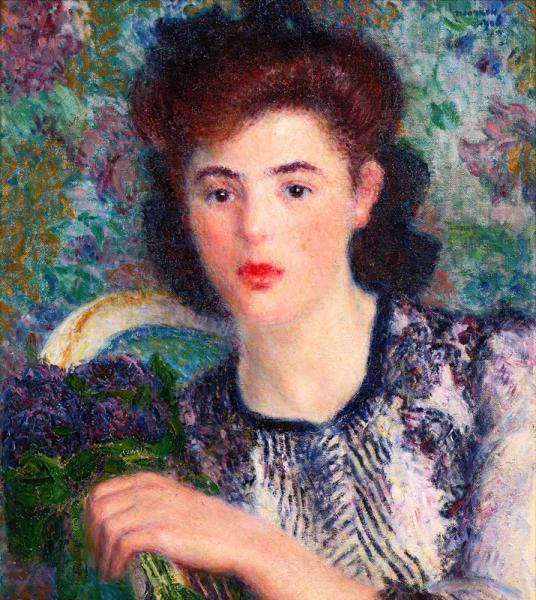 Les violettes, 1906 George MORREN
