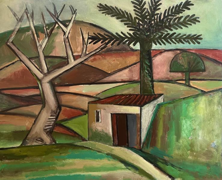 Cabanon sous le palmier, mars 2003 Georges-Henri PESCADERE