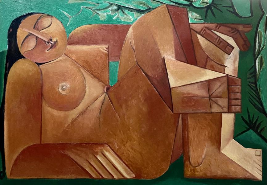 Nu aux yeux clos, 1988-1990 Georges-Henri PESCADERE