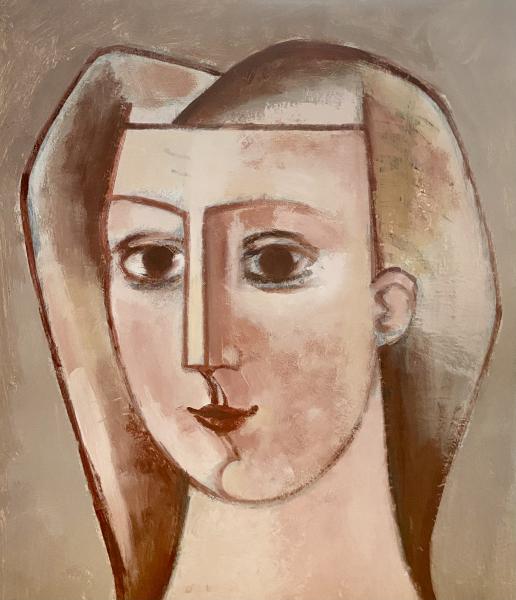 Visage ocre, mars 2001 Georges-Henri PESCADERE