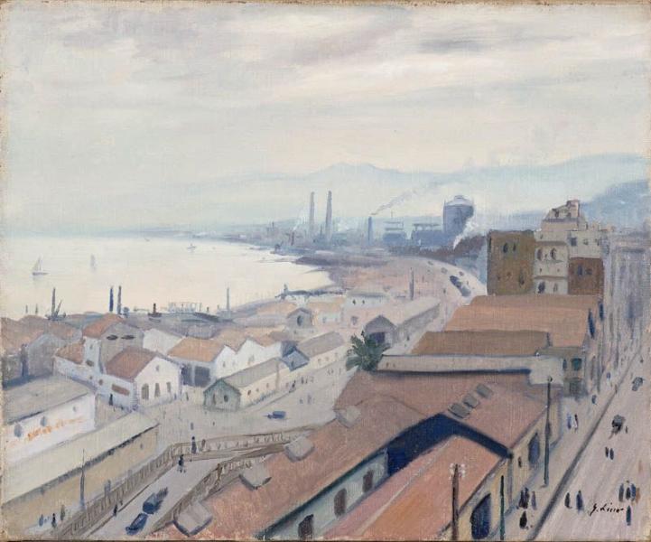Le Port de Bougie pris des hauteurs.