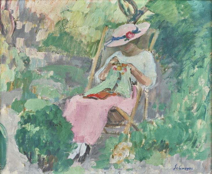Nono au jardin