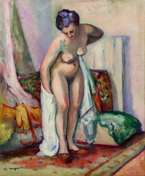 Le lever, femme au peignoir (Jeanne), 1916.