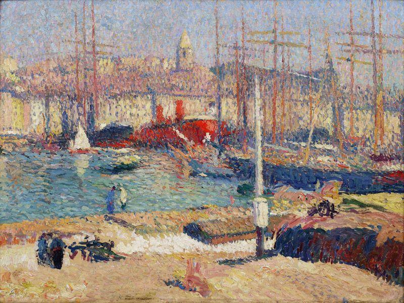 Le port de Marseille.